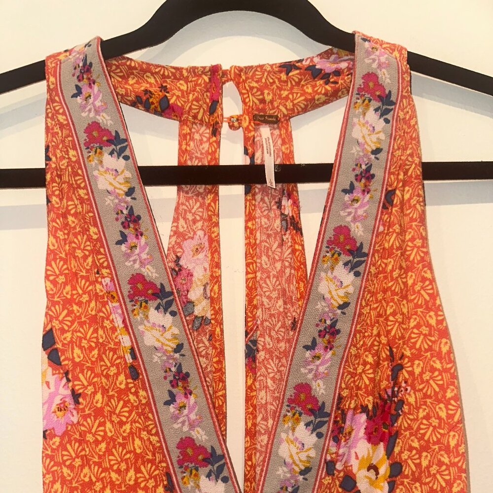 Boho Patchwork Sleeveless Tunic Top - image 2